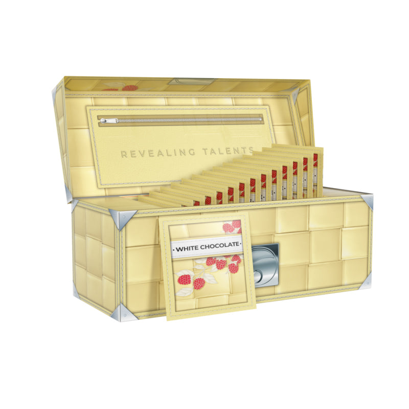 Premium White Chocolate with Raspberries and Imperial Ginseng