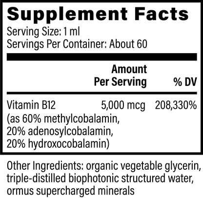 Organic Vitamin B12 Liquid