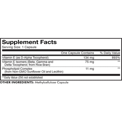 Liposomal Vitamin E+ Mixed tocopherols