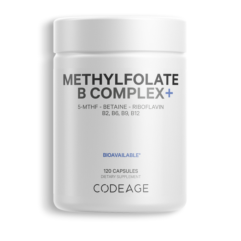 Methylfolate B Complex+  Vitamin B2, B6, B9, B12