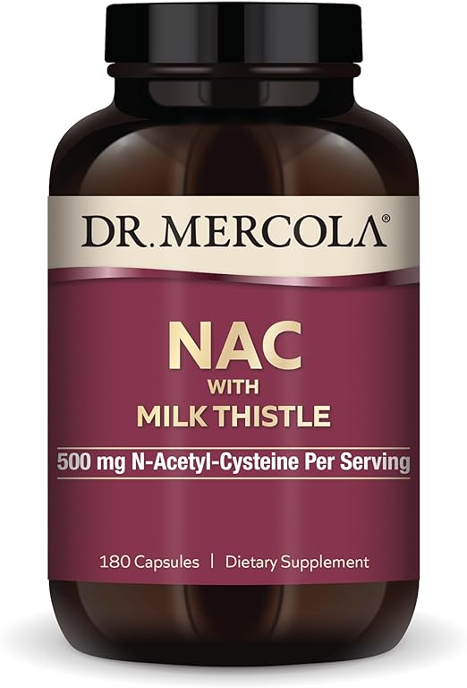 Dr. Mercola NAC with Milk Thistle