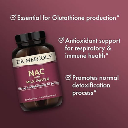 Dr. Mercola NAC with Milk Thistle